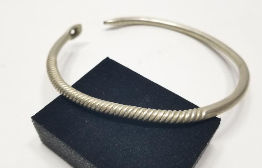 OSMANLI DÖNEMİ KABARTMA İŞÇİLİKLİ YILAN BAŞLI RUM PAZUBENT