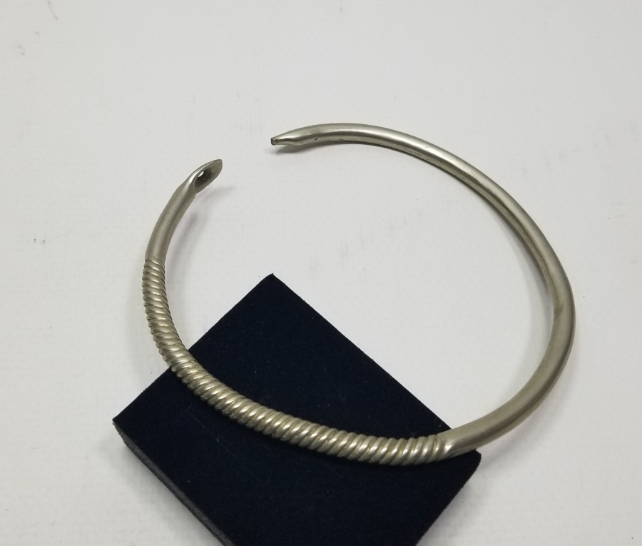 OSMANLI DÖNEMİ KABARTMA İŞÇİLİKLİ YILAN BAŞLI RUM PAZUBENT