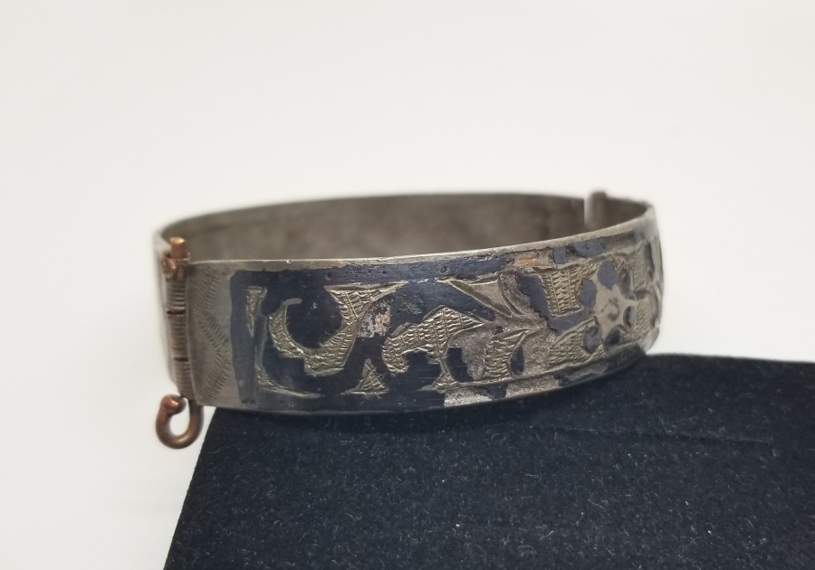 OSMANLI DÖNEMİ SAVATLI GÜMÜŞ VAN BİLEZİK