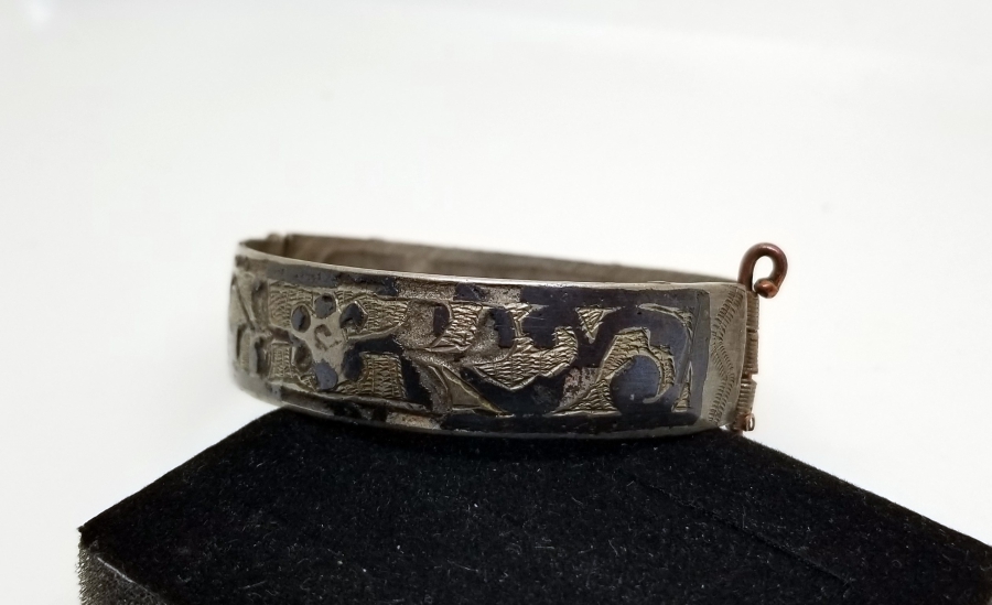 OSMANLI DÖNEMİ SAVATLI GÜMÜŞ VAN BİLEZİK