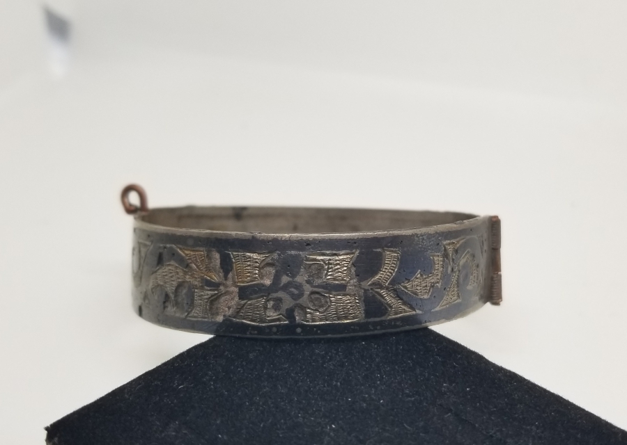 OSMANLI DÖNEMİ SAVATLI GÜMÜŞ VAN BİLEZİK