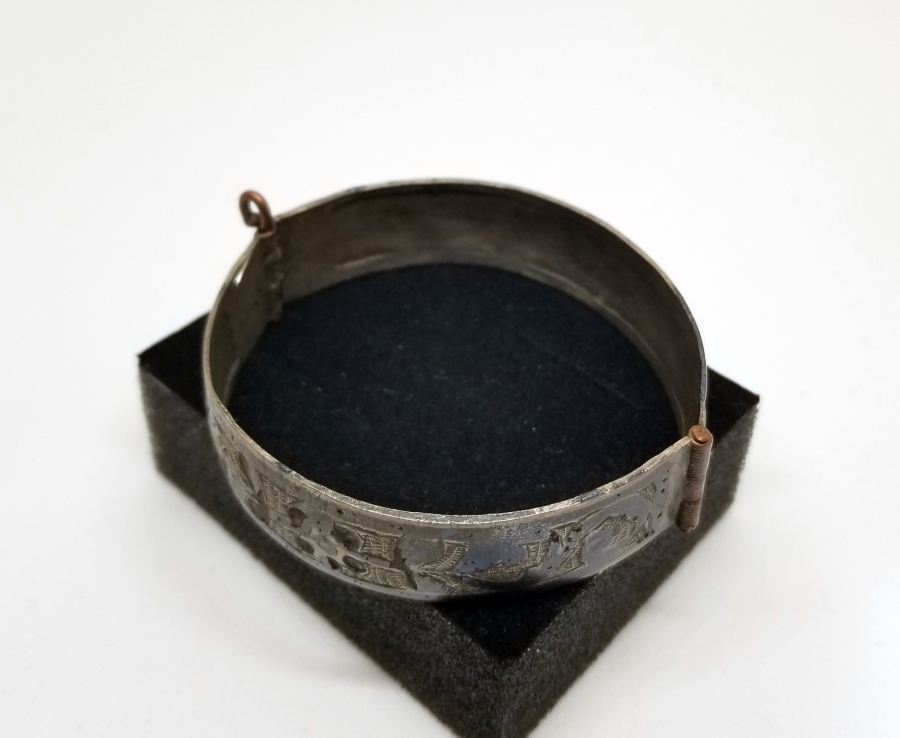 OSMANLI DÖNEMİ SAVATLI GÜMÜŞ VAN BİLEZİK