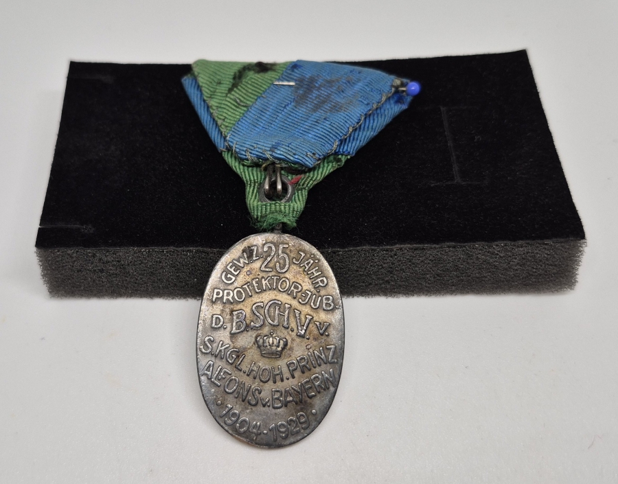 BAVIERA PRENSİ ALFONS GÜMÜŞ ANI MADALYASI