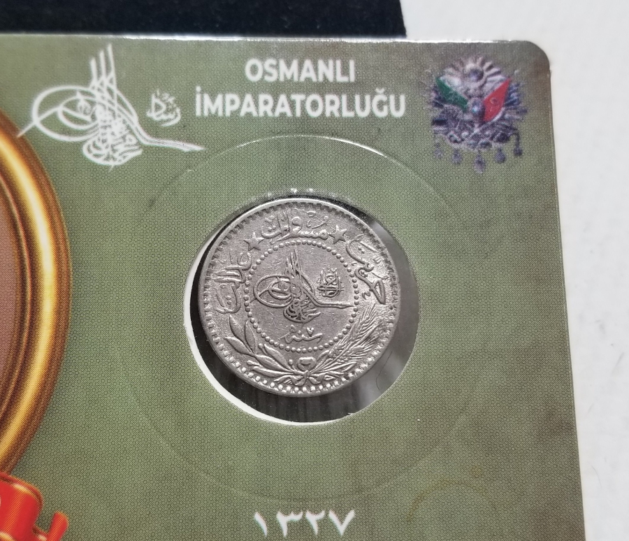 MEHMET REŞAT HAN DÖNEMİ KOLEKSİYONLUK NİKEL 10 PARA