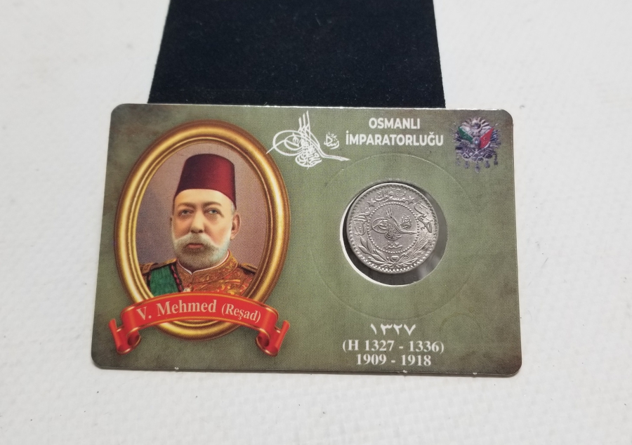 MEHMET REŞAT HAN DÖNEMİ KOLEKSİYONLUK NİKEL 10 PARA
