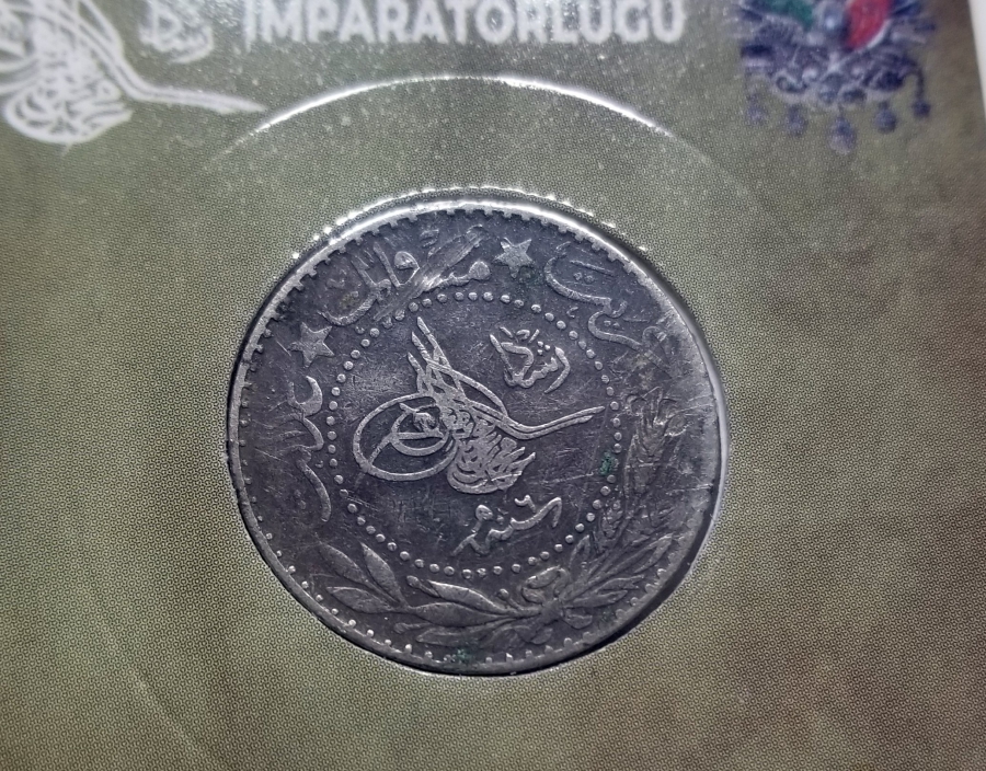 MEHMET REŞAT HAN DÖNEMİ KOLEKSİYONLUK NİKEL 20 PARA