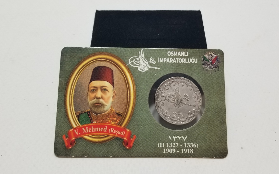 SULTAN MEHMET REŞAD HAN DÖNEMİ GÜMÜŞ 5 KURUŞ MECİDİYE