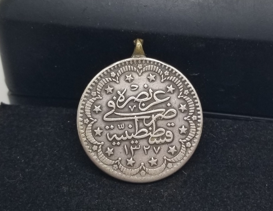 SULTAN MEHMET REŞAD HAN DÖNEMİ GÜMÜŞ 5 KURUŞ MECİDİYE