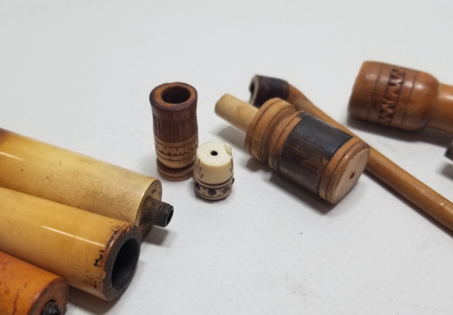 OSMANLI VE CUMHURİYET DÖNEMİ AĞIZLIK VE PİPO PARÇALARI LOTU