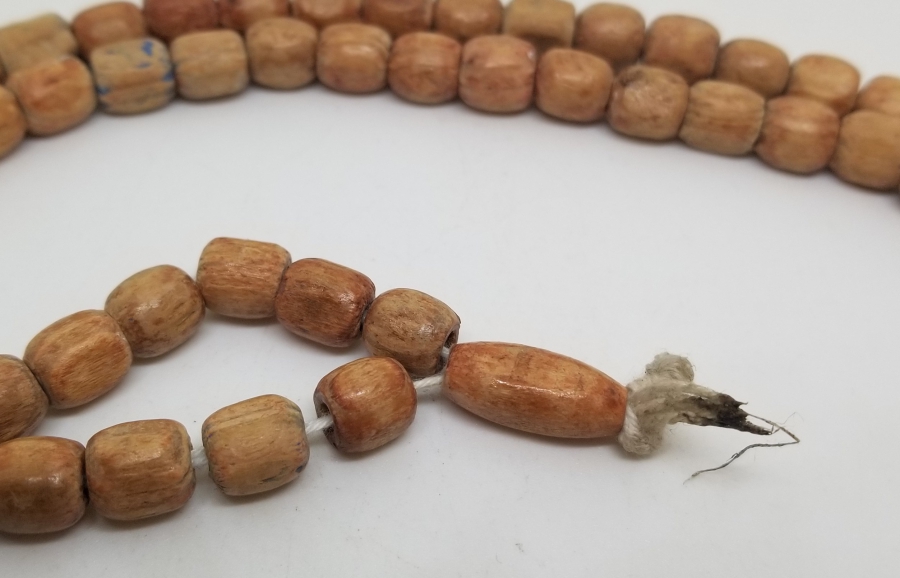 OSMANLI DÖNEMİ TESPİH AĞACINDAN YAPILMIŞ NAMAZ TESPİHİ