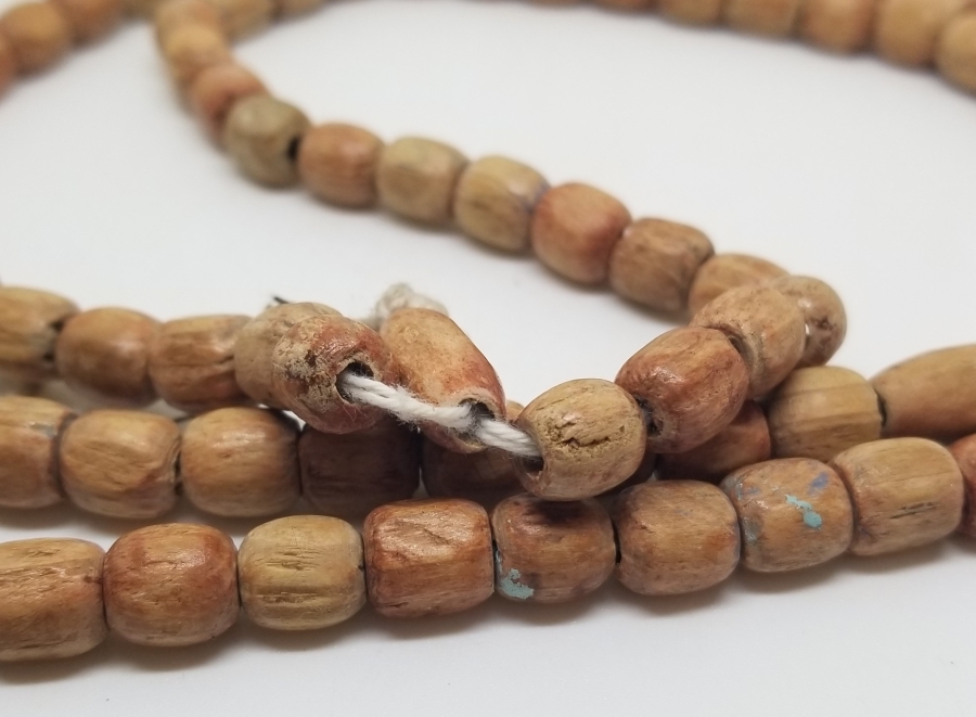 OSMANLI DÖNEMİ TESPİH AĞACINDAN YAPILMIŞ NAMAZ TESPİHİ