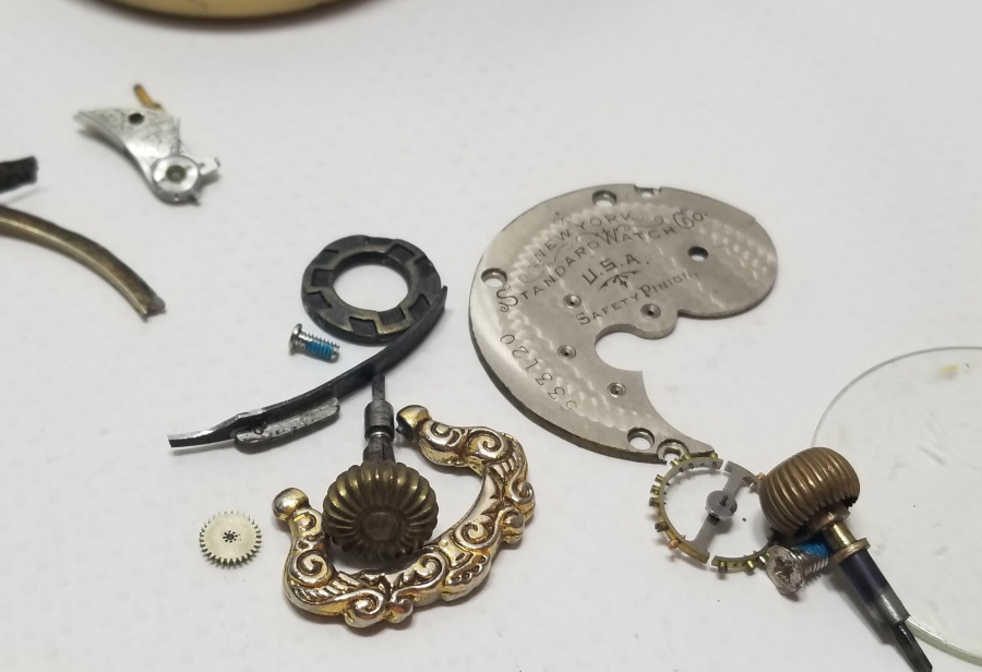 ANTİKA SAAT PARÇALARI LOTU