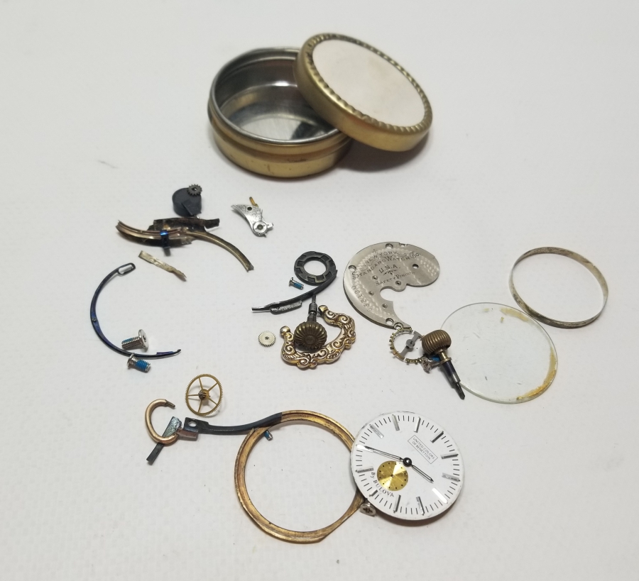 ANTİKA SAAT PARÇALARI LOTU