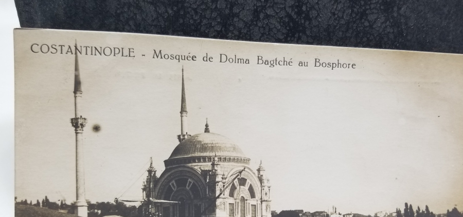 OSMANLI DÖNEMİ ÇİL KONDİSYONDA KARTPOSTAL