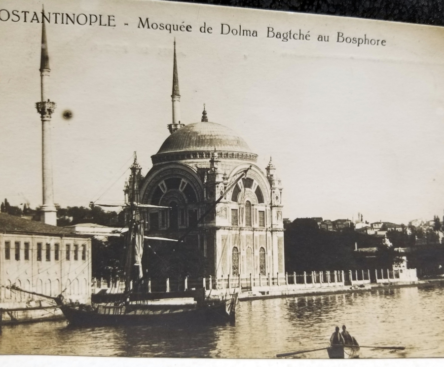 OSMANLI DÖNEMİ ÇİL KONDİSYONDA KARTPOSTAL