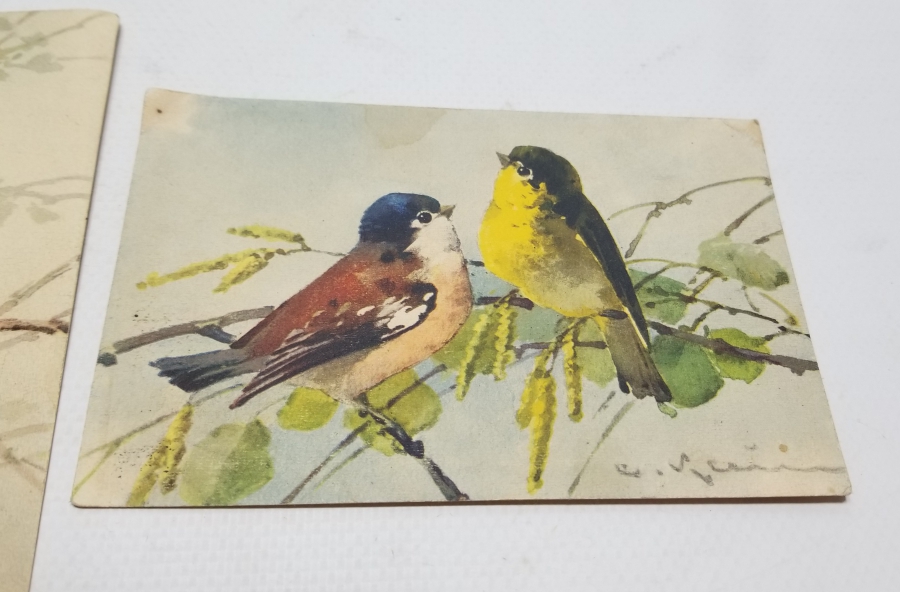 OSMANLI DÖNEMİ SANATÇI İMZALI ÖZEL YAPIM KARTPOSTAL LOTU