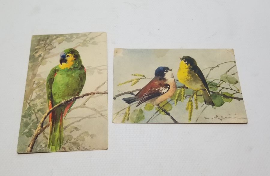 OSMANLI DÖNEMİ SANATÇI İMZALI ÖZEL YAPIM KARTPOSTAL LOTU