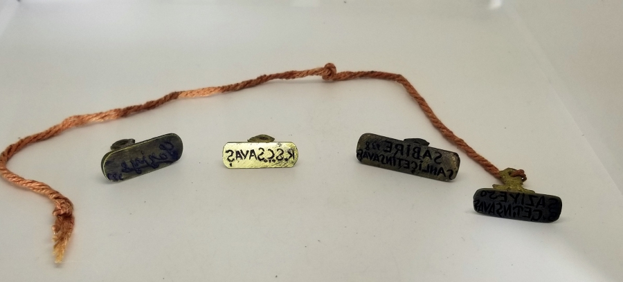 CUMHURİYET BAŞLARI EL KAZIMA ŞAHIS MÜHÜRLERİ LOTU