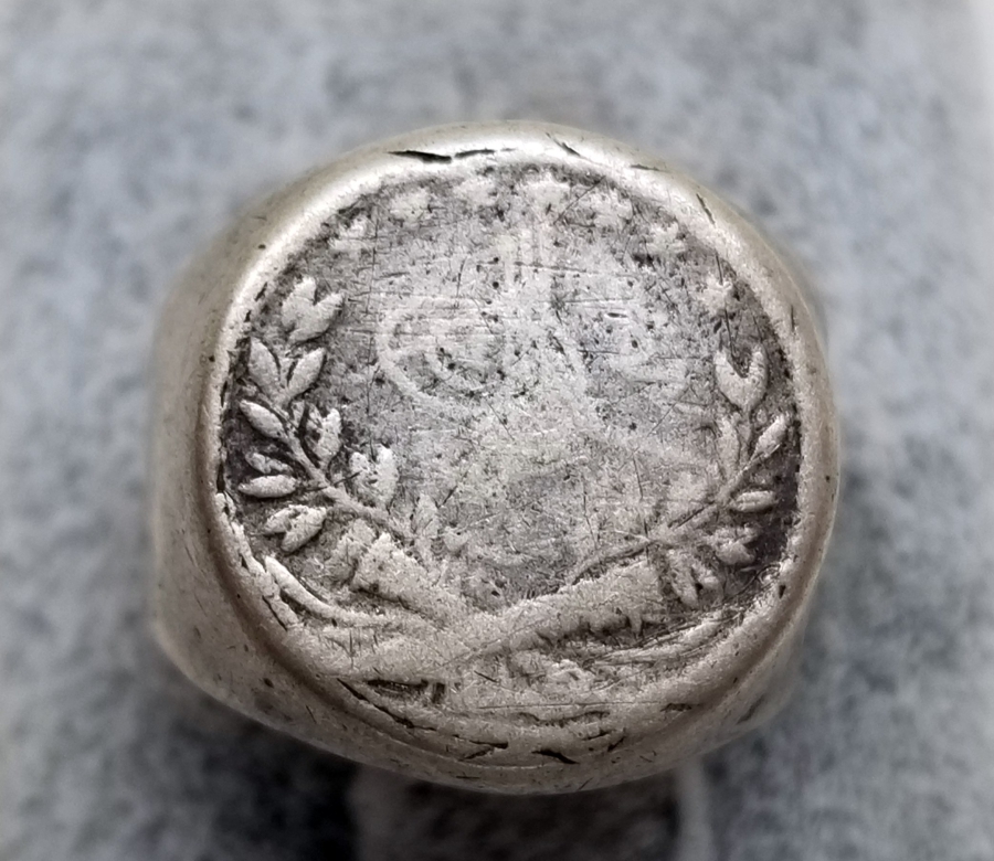 OSMANLI PARASINDAN YAPILMIŞ ÖZEL YAPIM GÜMÜŞ YÜZÜK