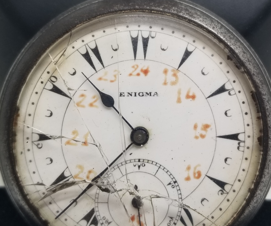 OSMANLI DÖNEMİ MENEVİŞ KASA KURMALI SUBAY CEP SAATİ