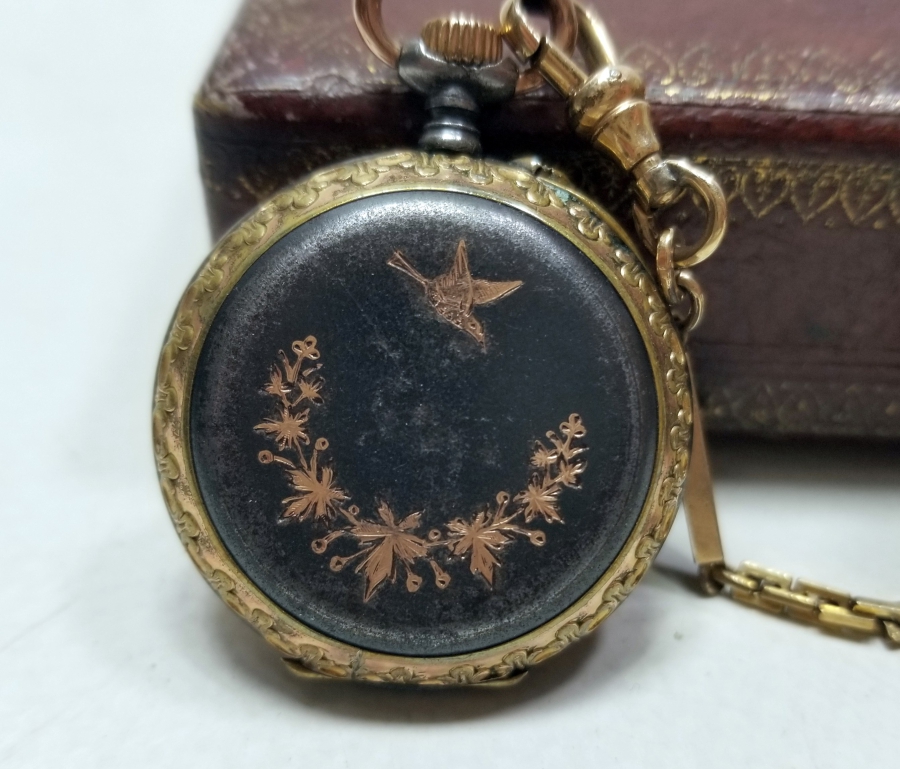 ORİJİNAL KÖSTEĞİ İLE ORİJİNAL KUTUSUNDA OSMANLI DÖNEMİ CEP SAATİ