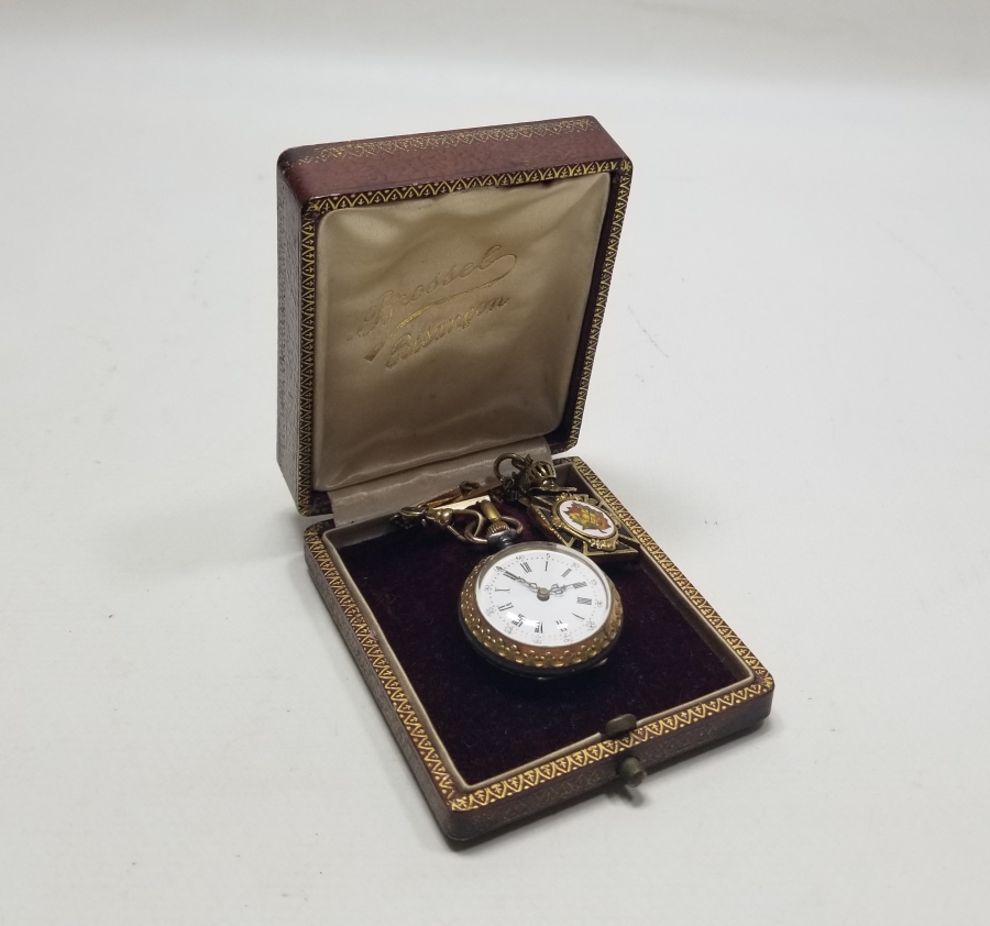 ORİJİNAL KÖSTEĞİ İLE ORİJİNAL KUTUSUNDA OSMANLI DÖNEMİ CEP SAATİ