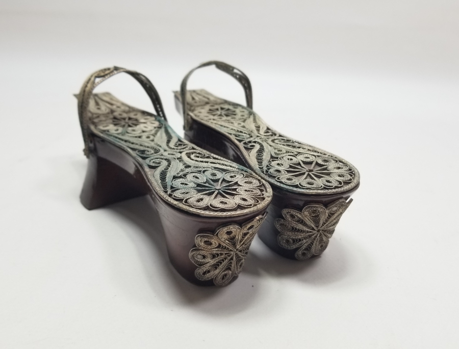 TELKARİ İŞÇİLİKLİ ANTİKA DEKORATİF NALIN - TAKUNYA