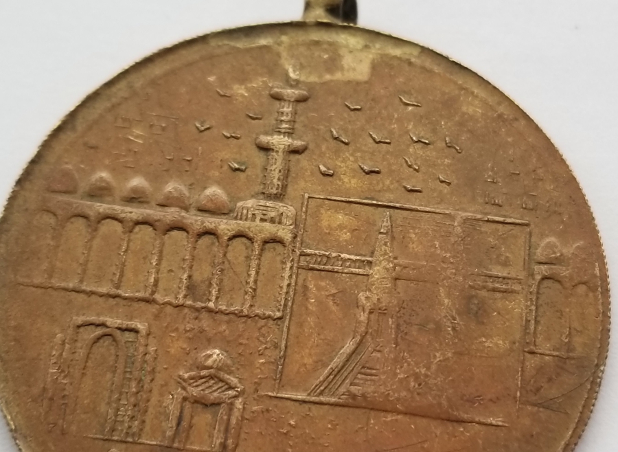 OSMANLI DÖNEMİ NADİR HAC HATIRASI KOLYE