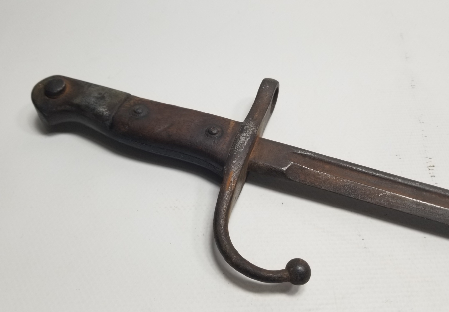 ÜZERİ OSMANLICA YAZILI VE TUĞRALI NADİR OSMANLI SÜNGÜ