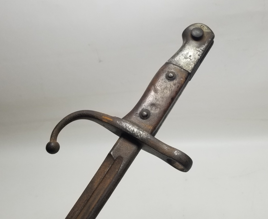 ÜZERİ OSMANLICA YAZILI VE TUĞRALI NADİR OSMANLI SÜNGÜ