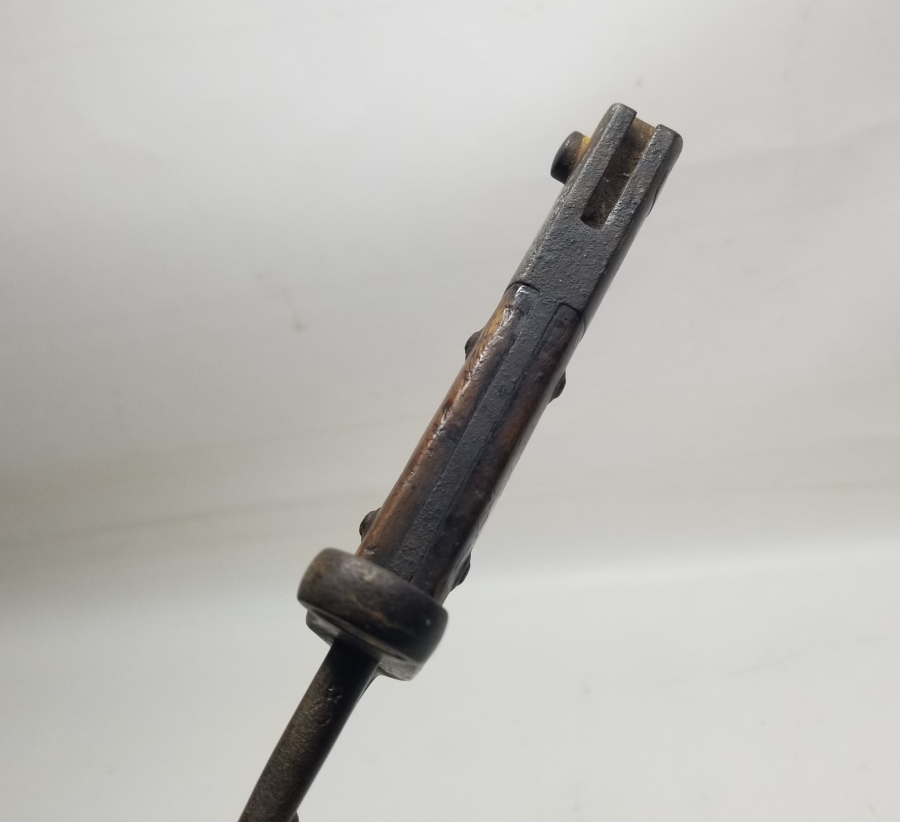 ÜZERİ OSMANLICA YAZILI VE TUĞRALI NADİR OSMANLI SÜNGÜ