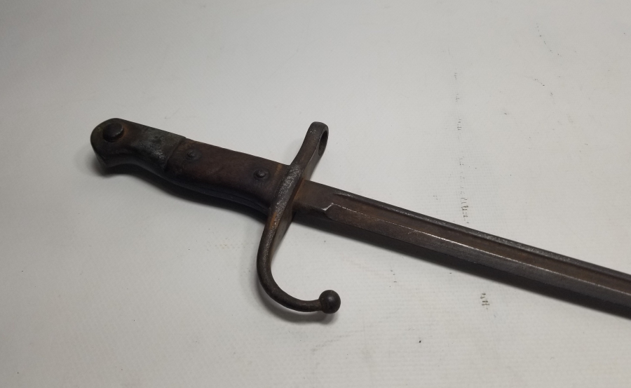 ÜZERİ OSMANLICA YAZILI VE TUĞRALI NADİR OSMANLI SÜNGÜ