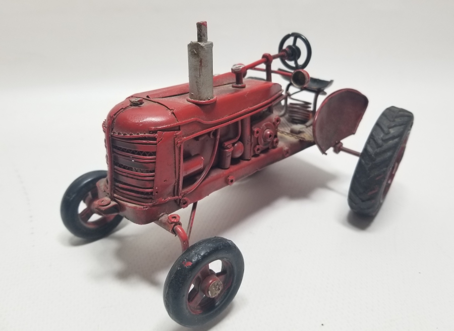 ANTİKA METAL TRAKTÖR MAKETİ