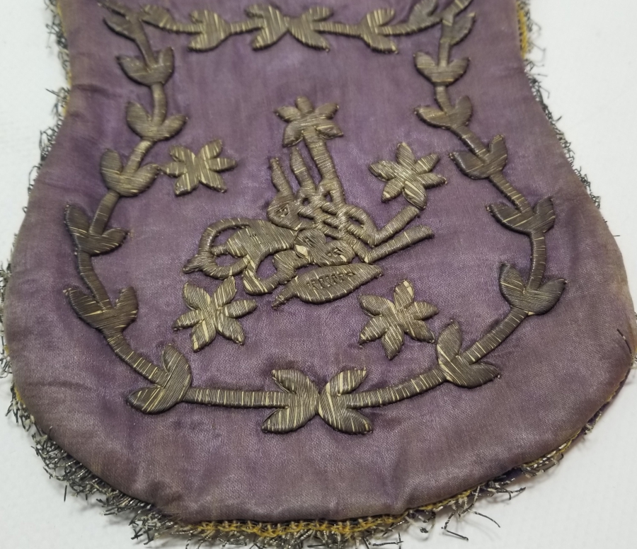 OSMANLI DÖNEMİ SIRMA İŞÇİLİKLİ MECİDİ NİŞANI KESESİ