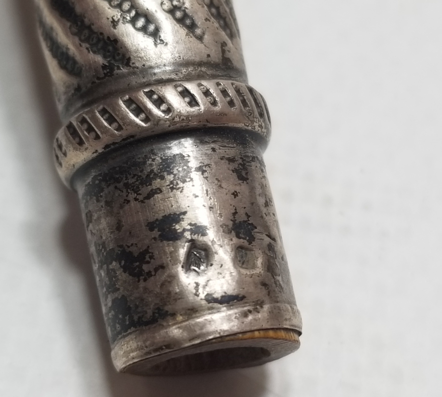 OSMANLI DÖNEMİ GÜMÜŞ KAMÇI SAPI