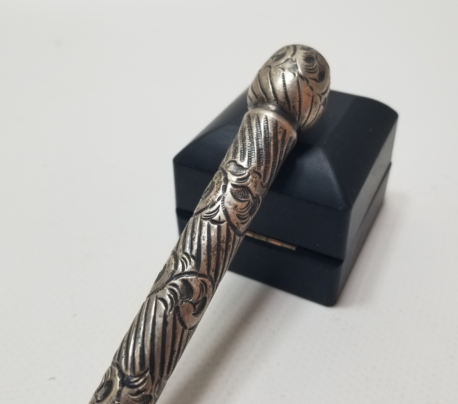 OSMANLI DÖNEMİ GÜMÜŞ KAMÇI SAPI