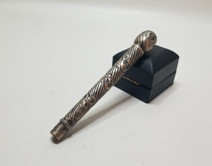 OSMANLI DÖNEMİ GÜMÜŞ KAMÇI SAPI