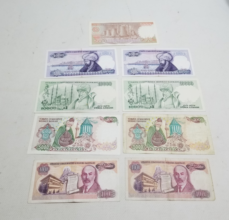 KOLEKSİYONLUK ANTİKA KAĞIT PARA LOTU