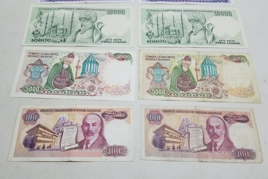 KOLEKSİYONLUK ANTİKA KAĞIT PARA LOTU