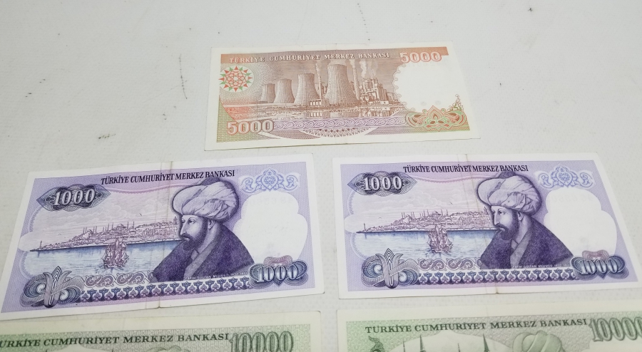 KOLEKSİYONLUK ANTİKA KAĞIT PARA LOTU