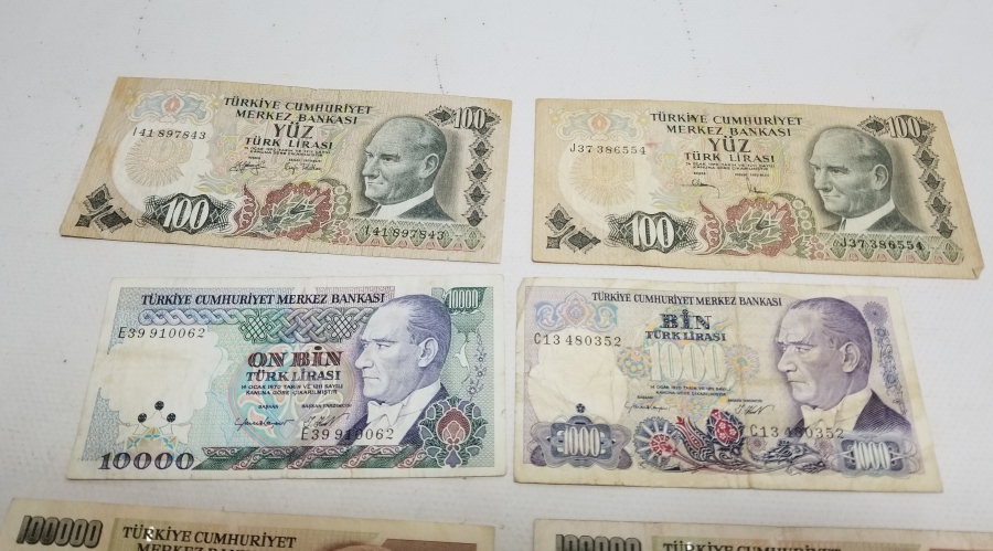 ANTİKA KAĞIT PARA LOTU