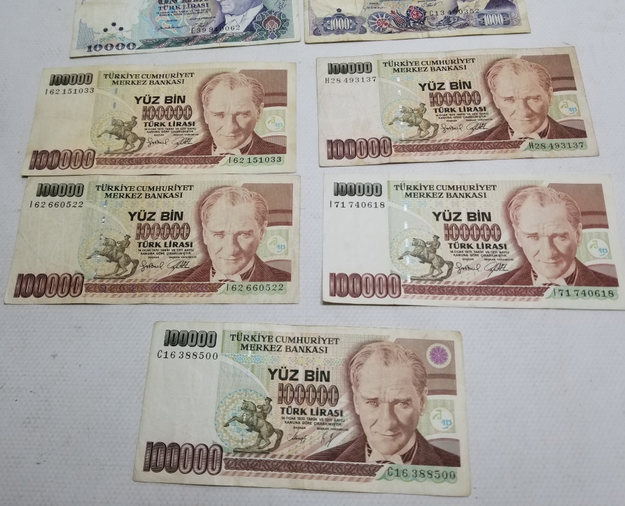 ANTİKA KAĞIT PARA LOTU