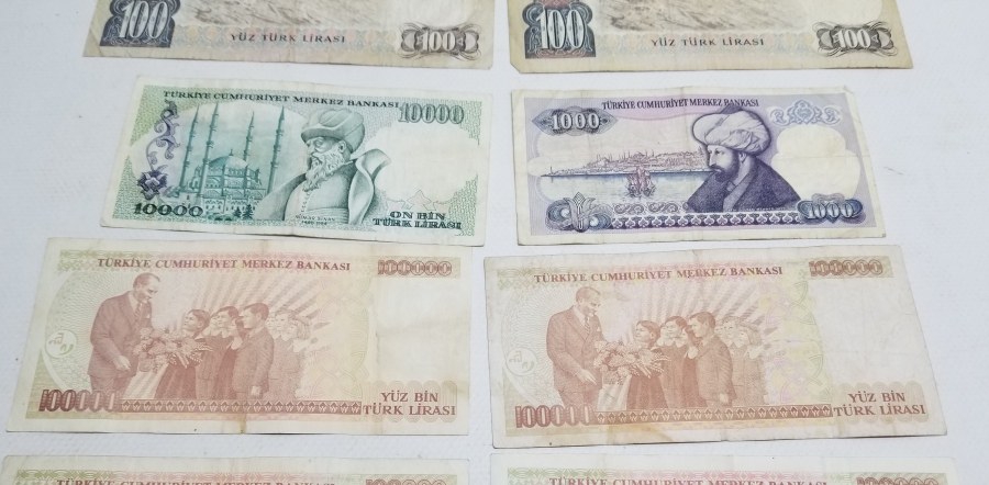 ANTİKA KAĞIT PARA LOTU