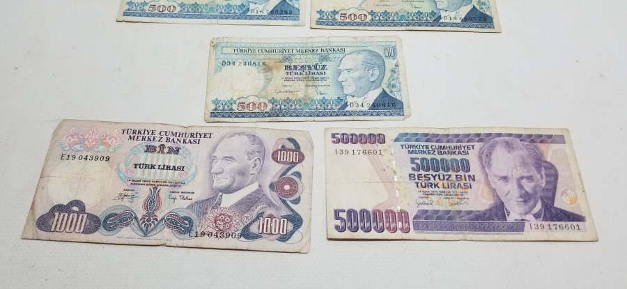 ANTİKA KAĞIT PARA LOTU