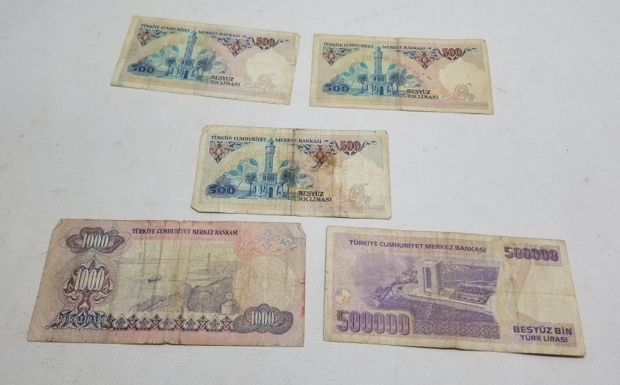 ANTİKA KAĞIT PARA LOTU