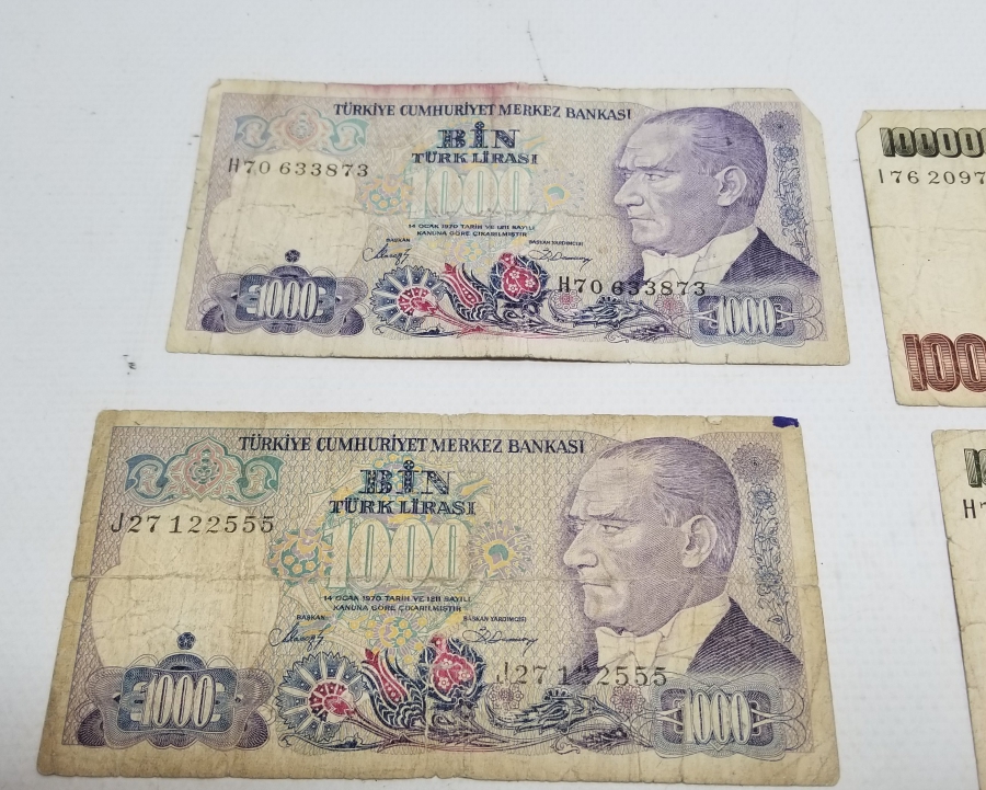 ANTİKA KAĞIT PARA LOTU