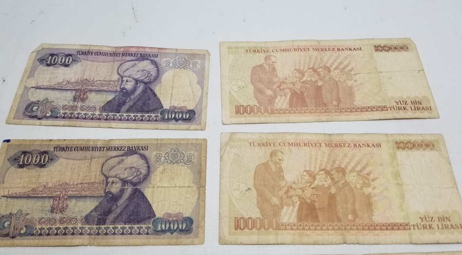 ANTİKA KAĞIT PARA LOTU