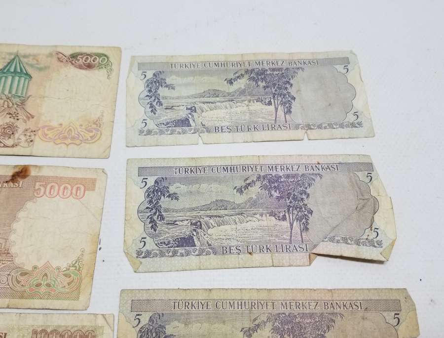 KOLEKSİYONLUK ANTİKA KAĞIT PARA LOTU