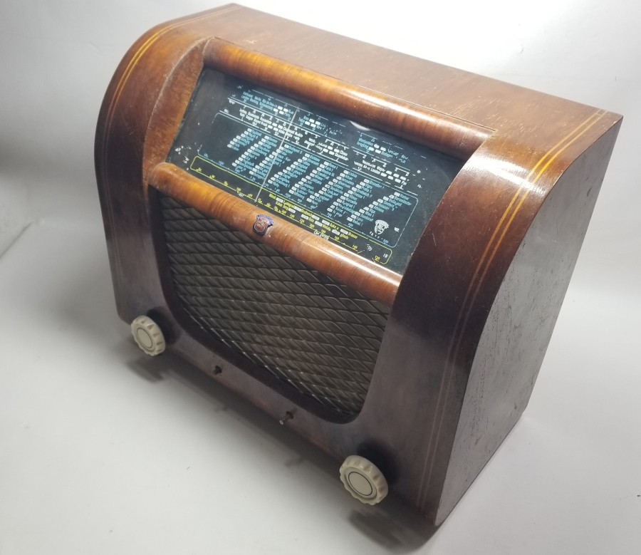 AHŞAP KASA BÜYÜK BOY ANTİKA RADYO