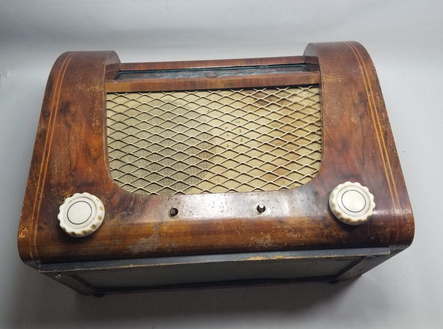 AHŞAP KASA BÜYÜK BOY ANTİKA RADYO